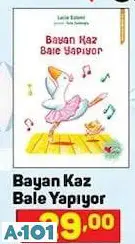 CAN YAYINLARI ÇOCUK KİTABI BAYAN KAZ BALE YAPIYOR KİTAP